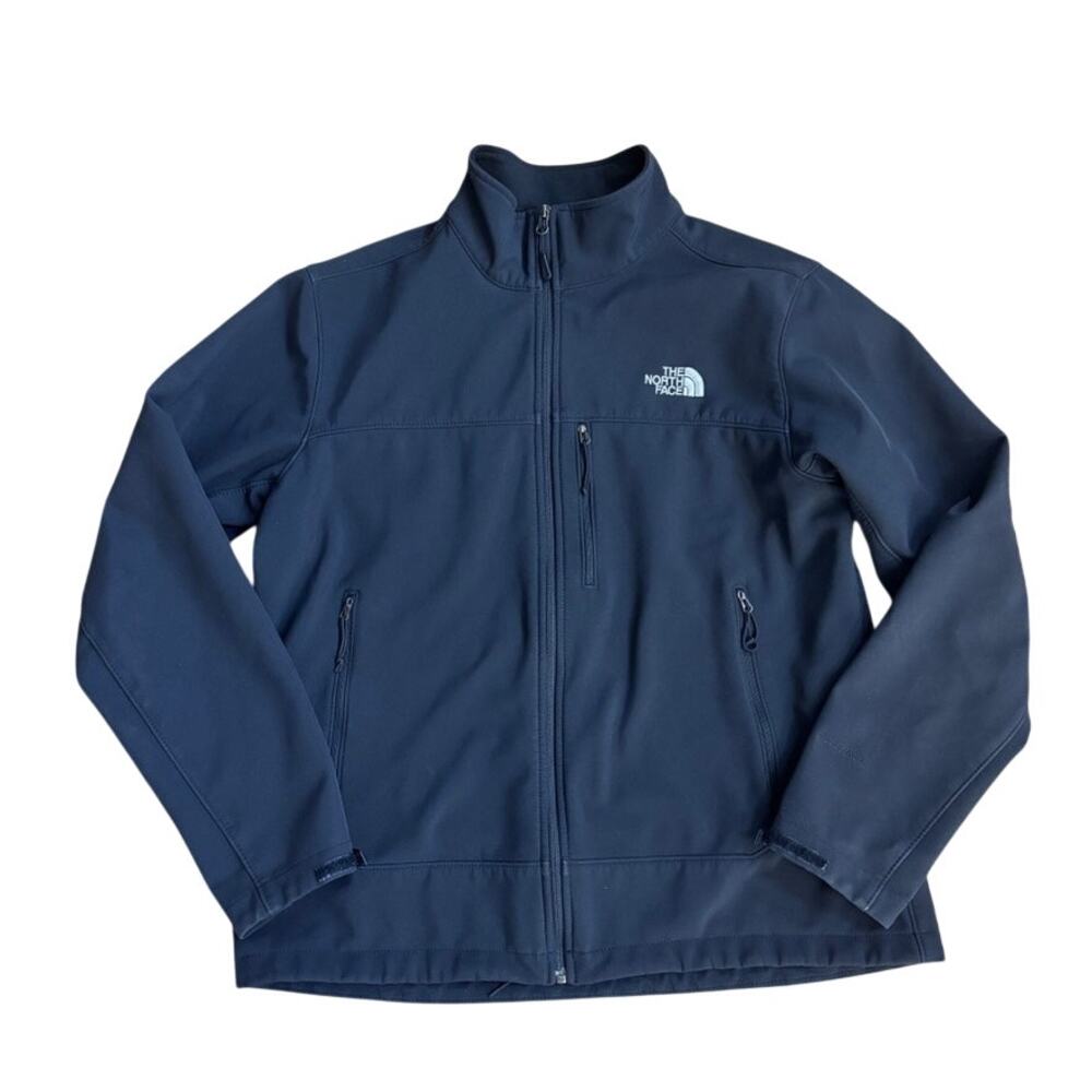 The North Face Apex Barrier Soft Shell Jacket Black Men's L Gorpcore Outdoors